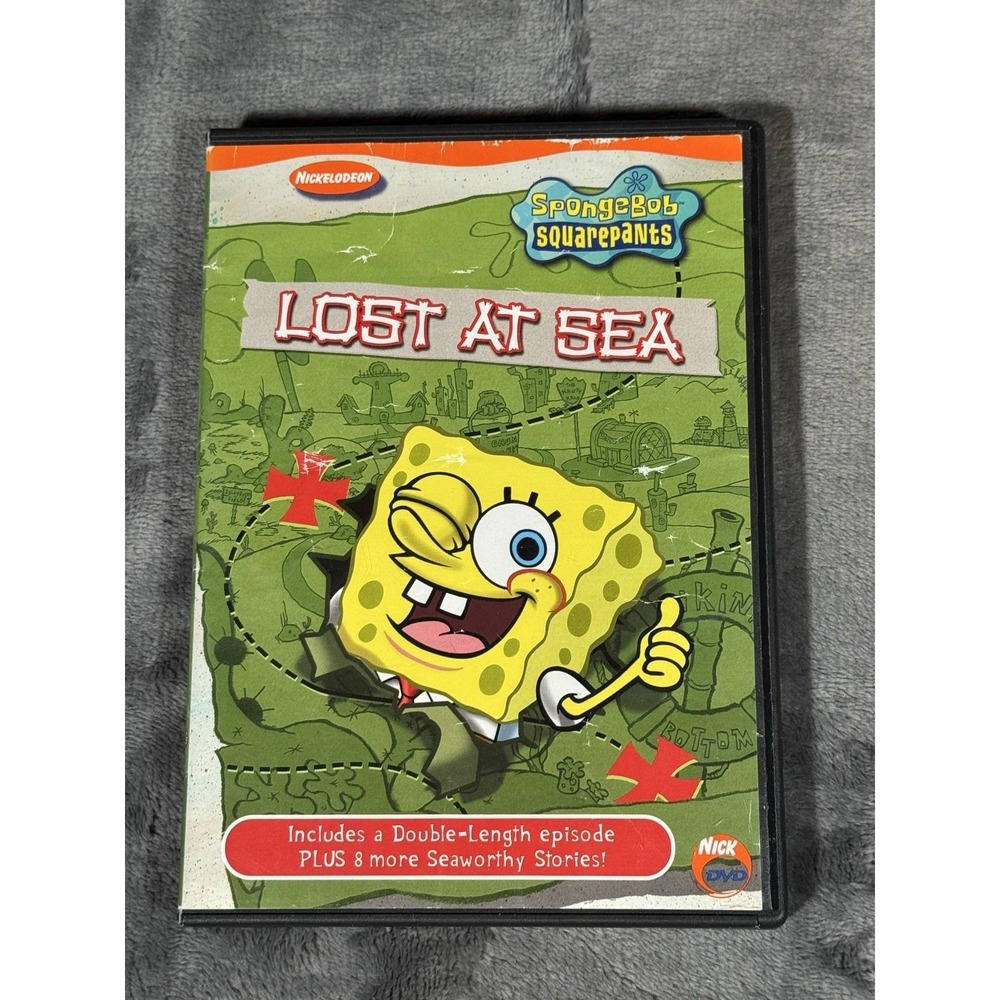SpongeBob SquarePants Lost At Sea‎ DVD Nickelodeon Paramount NR Kids TV